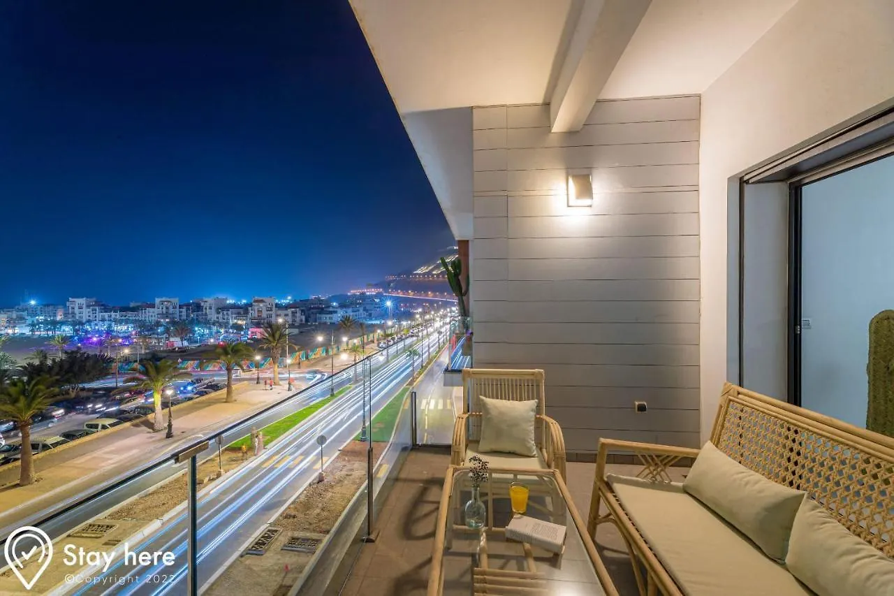 Stayhere Beachfront Escape Agadir Apartment